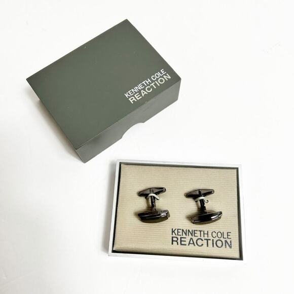 KENNETH COLE CUFFLINKS IN BOX BRAND NEW - Picture 3 of 6